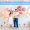 Aoriher Colorful Plastic Balloon Weights Balloon Shaped Weights for Party Celebration Decoration Supplies, White Purple Red Green Yellow Blue Pink (36 Pcs)